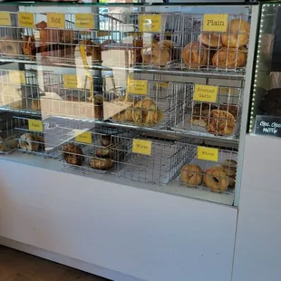 food, bagels, bagel