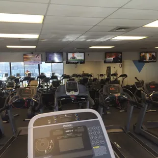 Small cardio room, but it has what I need!