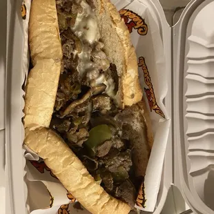 Yo Cali cheesesteak