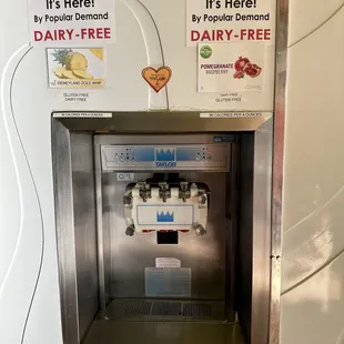a dairy - free machine