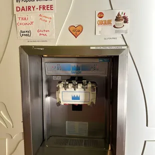 a dairy - free machine