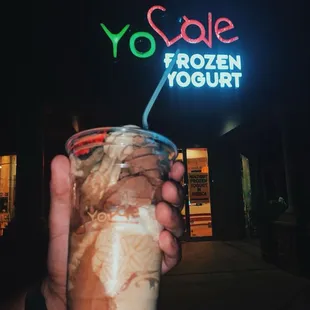 Chocolate and vanilla