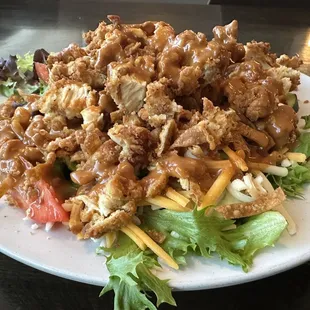 Crispy Chicken Salad