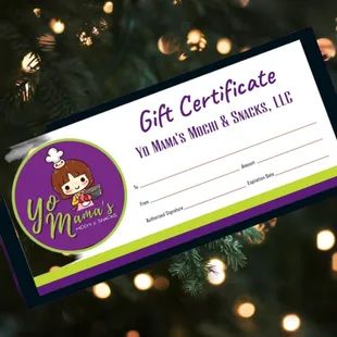Gift Certificate