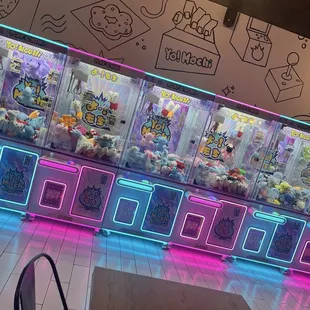 Claw machines