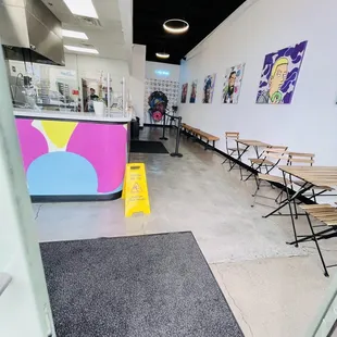 Inside