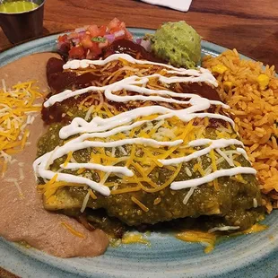Carne Asada Enchiladas