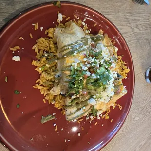 Enchilada Plate