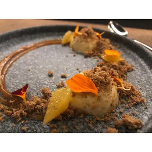 a plate of food on a table