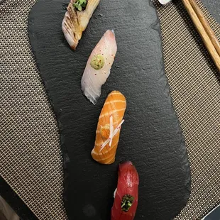 sushi and sashimi
