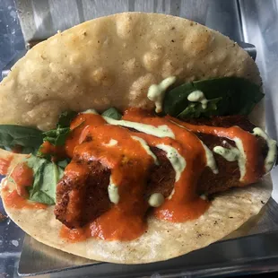 Yo Pablo Tacos/Tequila-Campus Corner: Blackened Salmon Taco (7 Sep 2021)