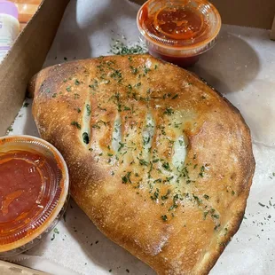 Ham it Up Calzone