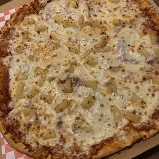 Hawaiian pizza!