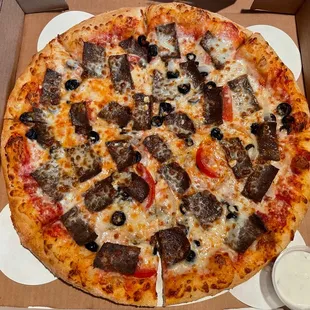 Gyro Pizza