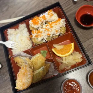 sushi and sashimi, food