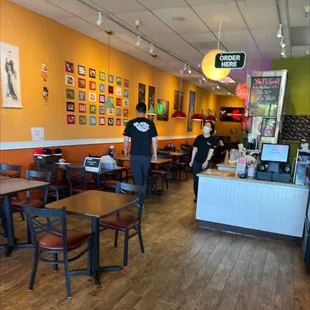 Indoor seating