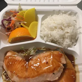 Salmon Teriyaki Bowl