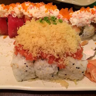 Tempura Rainbow Roll