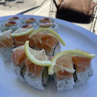 sashimi, sushi, food, sushi and sashimi