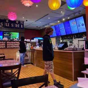 Line not too long tonight!