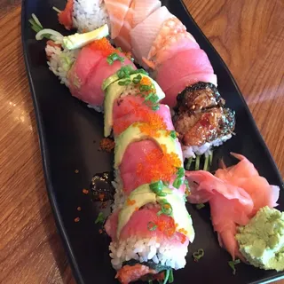 Spicy Rainbow Roll