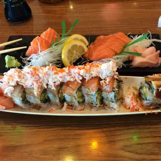 Tempura Rainbow Roll
