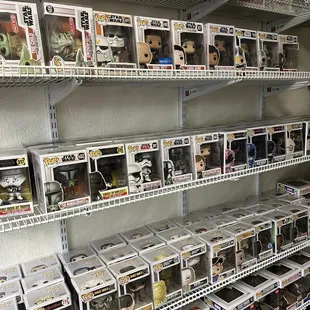 Funko Pops.