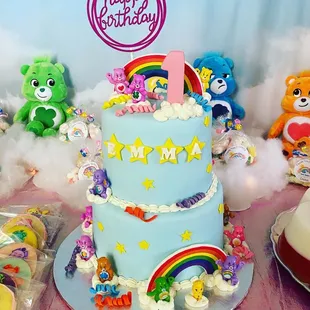 Care bear cake
