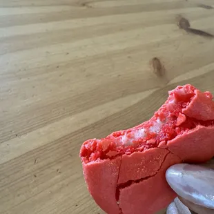 Strawberry macaroon ( I recommend trying their macaroons as well)