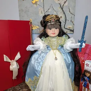 This American Girl doll has been sponsored to an essential worker in the community! TYVM!