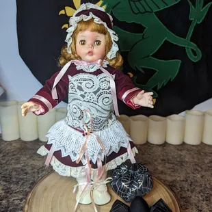 Little Miss Muffet Madame Alexander refurbished and ready for play!