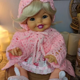 Baby Tubsy fully restored and ready for play. (Retired from the tub).