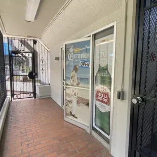 Entry door to Yobo Mart