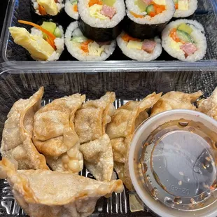 Gim Bap  &amp; Mandoo