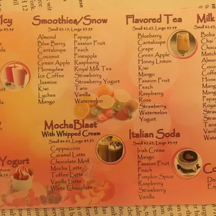 So many flavors to choose from!