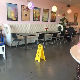 The place is so warm and inviting