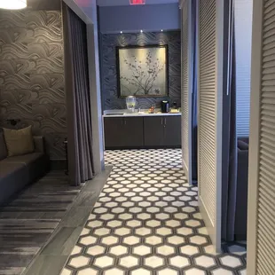 Ladies rest area in the spa