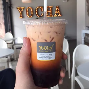 Thai Iced Tea Boba
