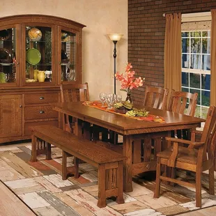 Olde Century Mission Dining Room Set