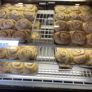 Giant cinnamon rolls
