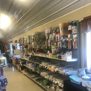 a variety of items