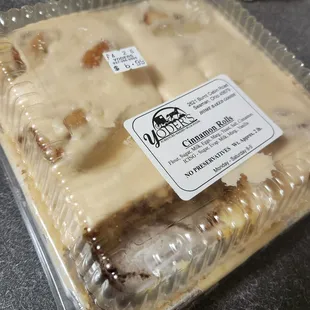 Cinnamon rolls, oh my!