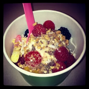 Marshmallow flavor with yummy topping!!!