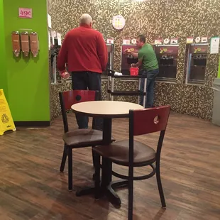 Using the same towel for all the machines :(