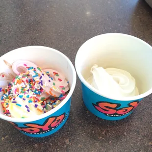 Got all the flavors! Strawberry was the best!
