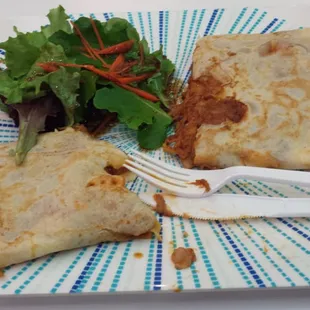 The Maryland Crepe. Tasted phenomenonal, much better than it looks!