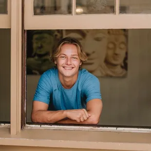 Meet Chase, he is our Studio Coordinator here to greet you at the studio.