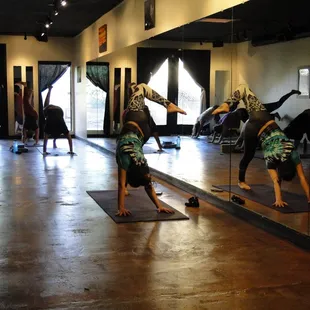 Our teacher Meagan during her Get Lifted Friday Fun class!