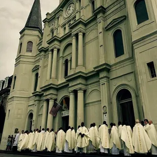 Visit the historic St. Louis Cathedral after your practice!