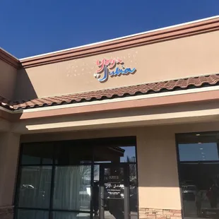 Exterior of Yoga by Julia.